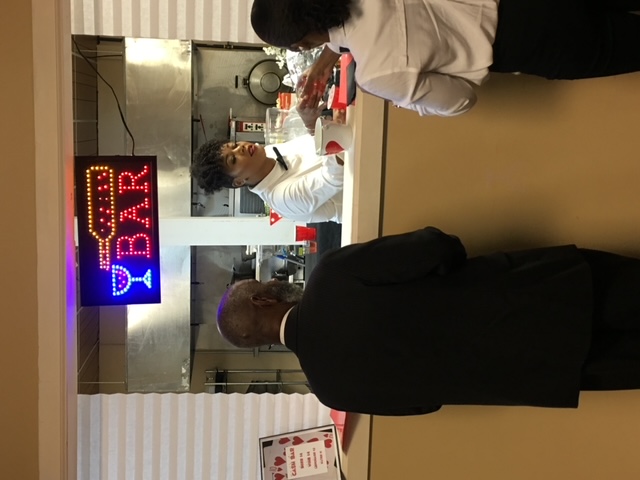 Event venue with bartender