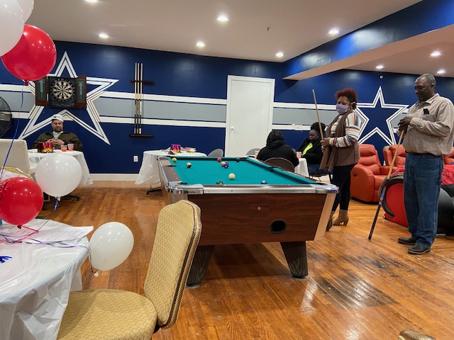 Place for sports party and game watch